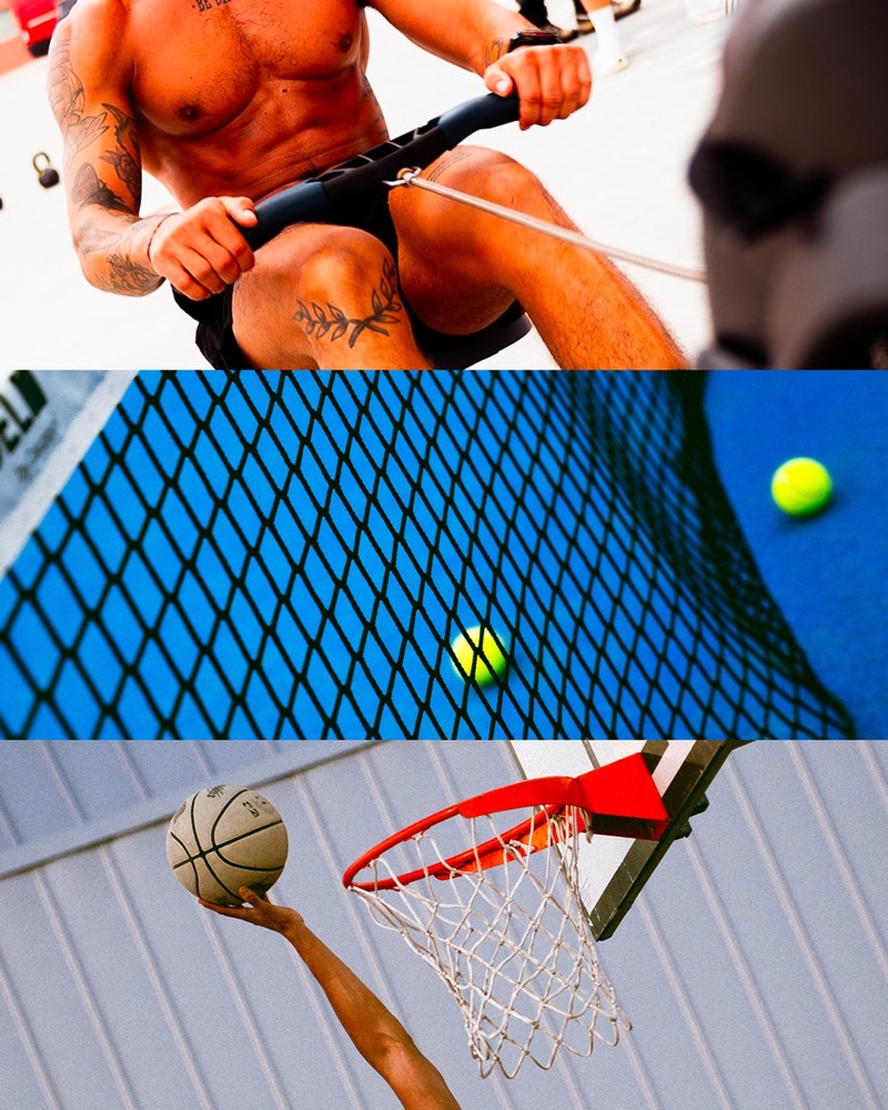 Sport e vibes: tennis, basket, canottaggio